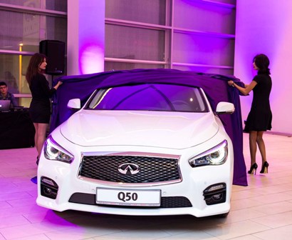 Nurgün Motors yeni İnfiniti modellini təqdim etdi - FOTO