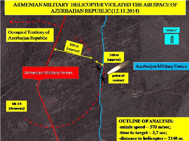 Müdafiə Nazirliyi vurulan helikopterlə bağlı yeni məlumat yaydı