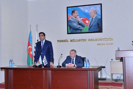 ARDNŞ-nin vitse-prezidenti Bakı Ali Neft Məktəbində olub - FOTO