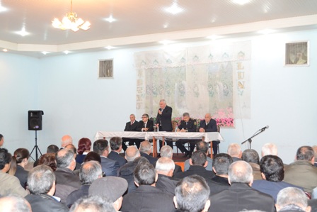 İcra başçısı kənddə səyyar qəbul keçirdi
