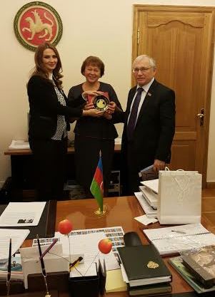 Qənirə Paşayeva Tatarıstan Dövlət Şurasında Qarabağdan danışıb - FOTO