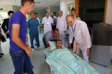 Türkiyədə müalicə alan yaralı əsgərlərimizdən yeni xəbər