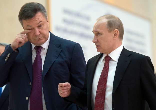 Putinin tərəfdarları Yanukoviçi qovmağı tələb etdilər  