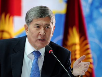 Prezident: "Qırğızıstanın “Putin ittifaqına” girməməsi ölkə üçün HƏDƏDİR" 