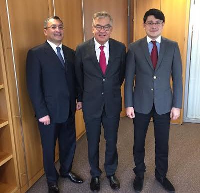Milli Məclisin deputatları Lüksemburq parlamentinin vitse-spikeri ilə görüşüb - FOTO