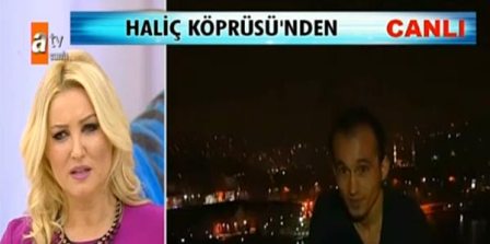 İntihar edən adamla qəribə canlı yayım 