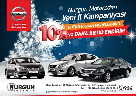 Nurgün Motors Yeni il kampaniyasına start verdi