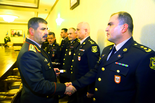 Bir qrup hərbi qulluqçuya "polkovnik" rütbəsi verilib - FOTO