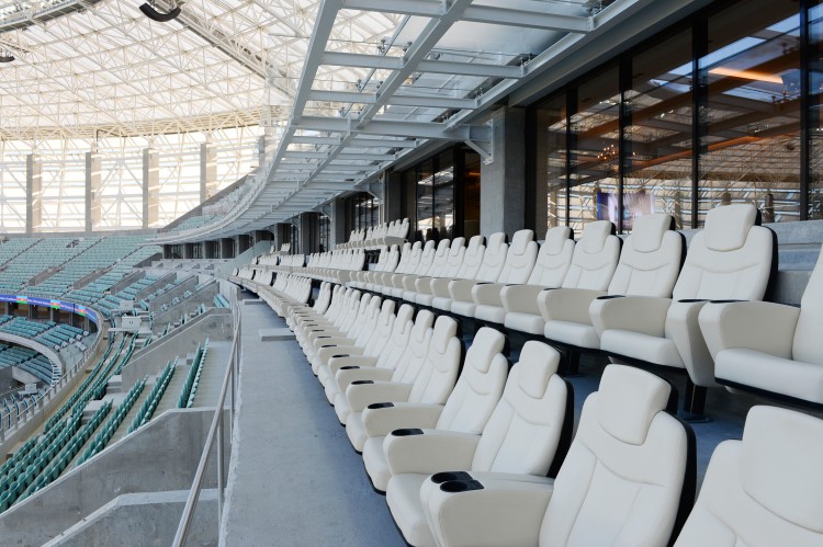 Prezident və birinci xanım Bakı Olimpiya Stadionunda - FOTOLAR