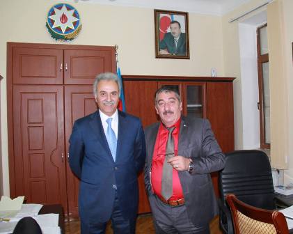 Nazim İmanov şairləri qonaq etdi - FOTOLAR
