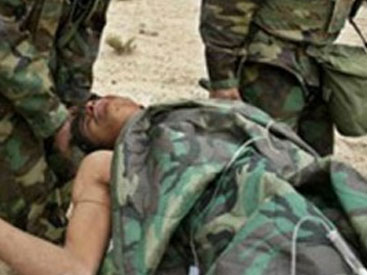 Azərbaycan Ordusunun giziri minaya düşüb