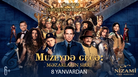 127 milyon dollarlıq film Nizami Kino Mərkəzində