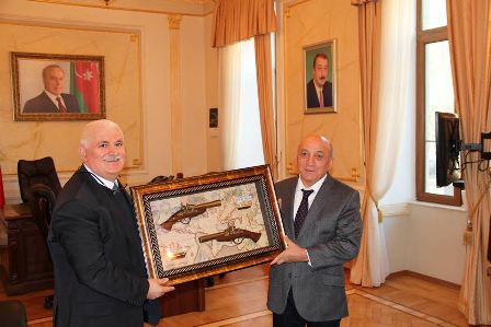 Jurnalistlər Mübariz Qurbanlı ilə görüşdü – FOTOLAR 