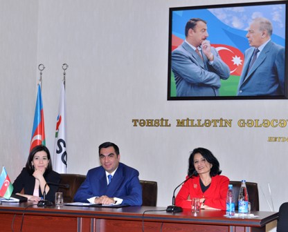 ABŞ-ın Hyuston Universitetinin rektoru Bakı Ali Neft Məktəbinə gəldi
