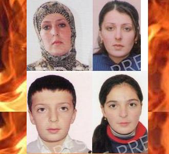 Azərbaycandan Suriyaya qaçan ana və uşaqları - FOTOLAR