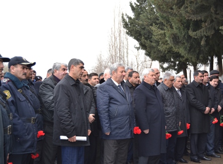 Füzulidə 20 Yanvar şəhidləri anıldı 