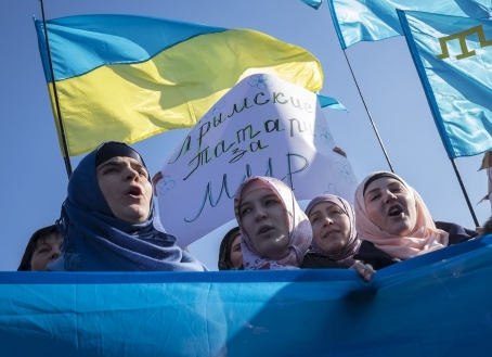 İşğaldan sonra Krımdan 10 min tatar gedib