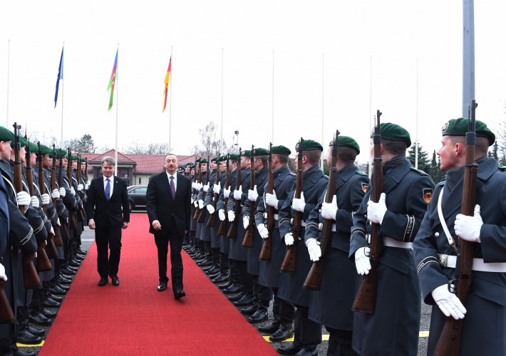 Prezidentin Almaniyaya işgüzar səfəri başa çatıb - FOTO