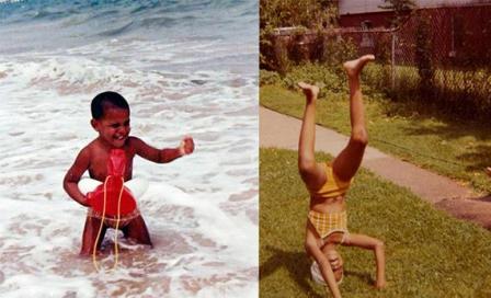 Mişel və Barak Obama uşaqlıqda belə görünüblər – FOTO