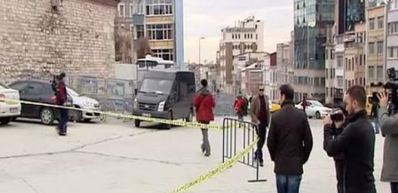 Polis məntəqəsinə atəş açıldı