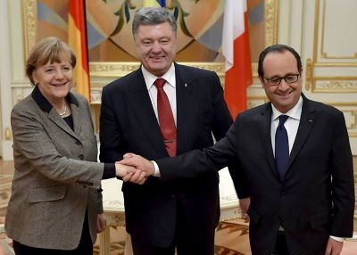 Ollandla Merkel Putin və Poroşenko ilə Minskdə görüşəcək 