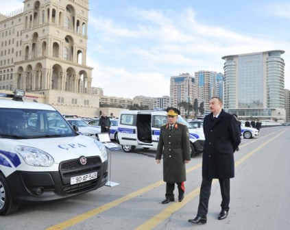 Ramil Usubov yeni avtomobillərlə bağlı prezidentə məlumat verdi - FOTOLAR 