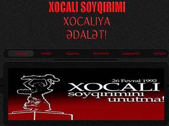 Xocalıya ədalət tələb edən petisiyaya start verildi