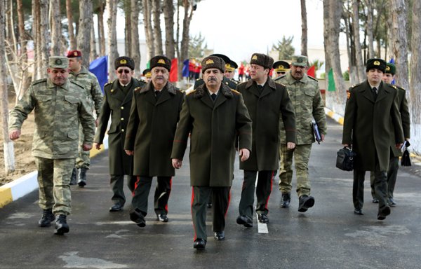 Zakir Həsənov hərbi şəhərcikdə - FOTOLAR