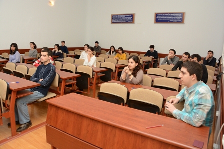 İqtisad Universitetində Rusiyanın Ali İqtisad Məktəbi olimpiada keçirib
