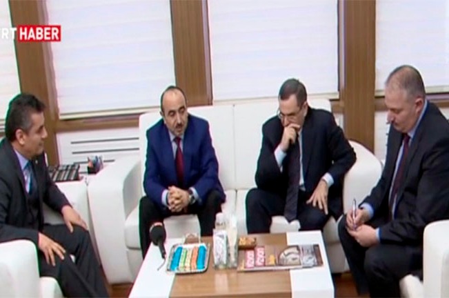 Əli Həsənov TRT rəhbərliyi ilə görüşüb