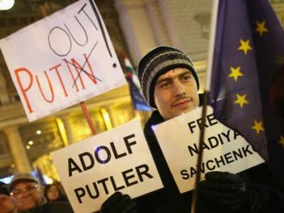 Macarlar Putinin səfərinə ertiraz etdilər 
