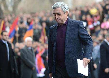 Ermənistan parlamentində Sərkisyanın impiçment məsələsi qaldırıldı