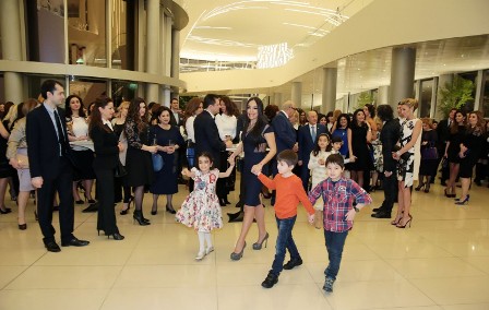 Leyla Əliyevanın  əsərləri Heydər Əliyev Mərkəzində - FOTOLAR