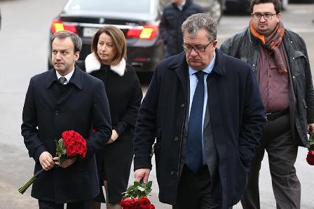 Boris Nemtsov dəfn olunur – FOTOLAR