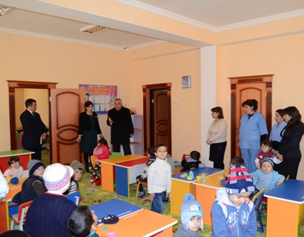 Heydər Əliyev Fondu cəbhə bölgəsində körpələr evi-uşaq bağçası tikdirir