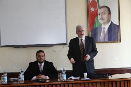ABŞ-ın Corctaun Universitetinin keşişi BDU-da olub