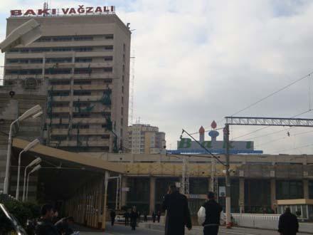 Bakı Dəmir Yolu Vağzalı yenidən qurulur