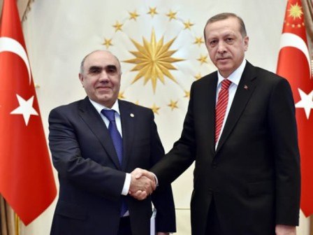 Zakir Qaralov Ərdoğanla görüşdü 