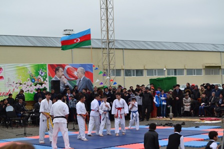 Füzulidə Novruz bayramı münasibəti ilə ümumrayon şənliyi keçirilib