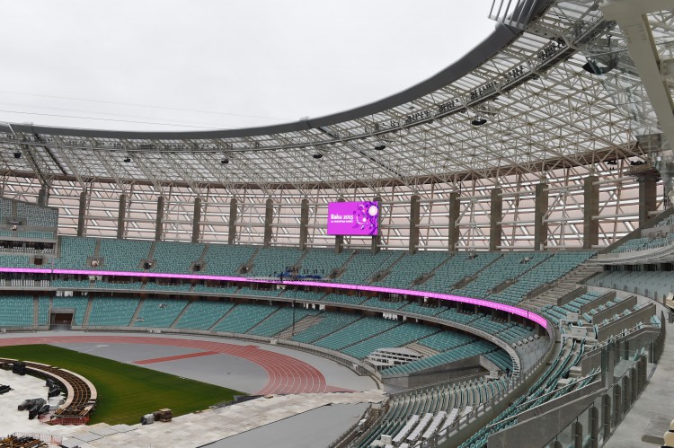 Bakı Olimpiya Stadionunun açılışı oldu - FOTOLAR
