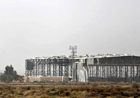 Səna aeroportu fəaliyyət qabiliyyətini itirib 