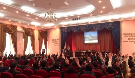 Kooperasiya Universitetinin tələbələri maarifləndirilib - FOTO