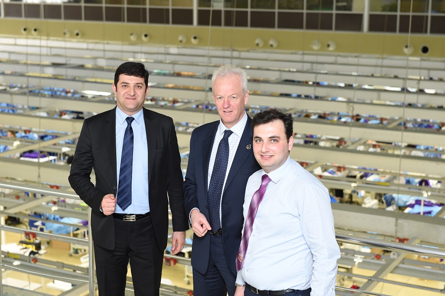 “Bakı 2015”in əməliyyatlar üzrə baş direktoru "Giltex" fabrikində olub - FOTO