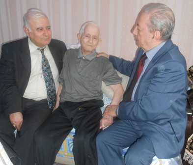 Ahıl jurnalist Bəhram İbrahimov evində ziyarət edilib