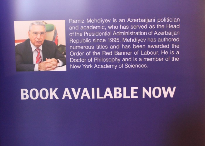 Londonda Ramiz Mehdiyevin kitabının təqdimatı olub