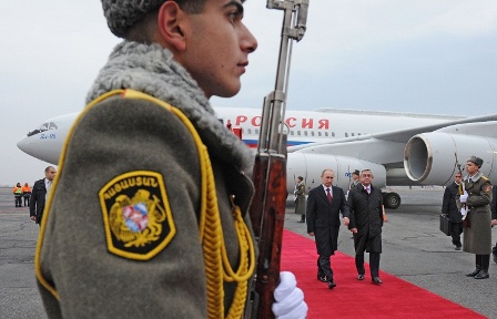 Putin Yerevandadır