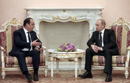 Yerevanda bir araya gələn Putinlə Ollanddan MESAJLAR 