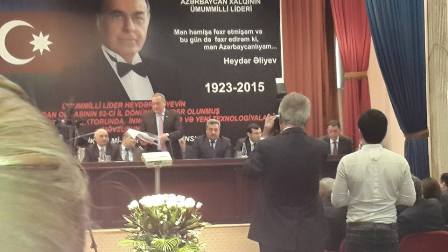 Kooperasiya Universitetində Heydər Əliyevlə bağlı konfrans keçirilib