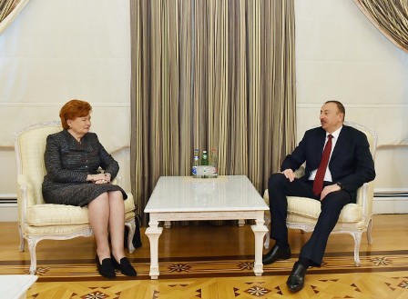 Prezident direktoru qəbul etdi 