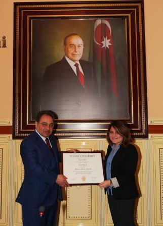 BDU və ABŞ universiteti arasında əməkdaşlıqdan danışılıb - FOTO